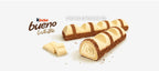 KINDER BUENO WHITE 2 bars per Pack, Full Box Of 30 x 43g