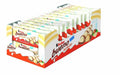 KINDER BUENO WHITE 2 bars per Pack, Full Box Of 30 x 43g
