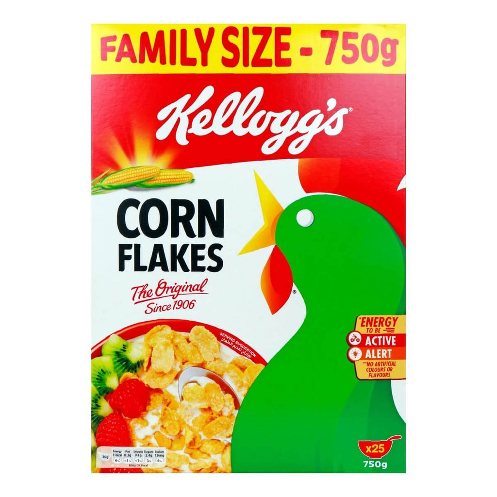 kellogg's corn flakes the original 750g