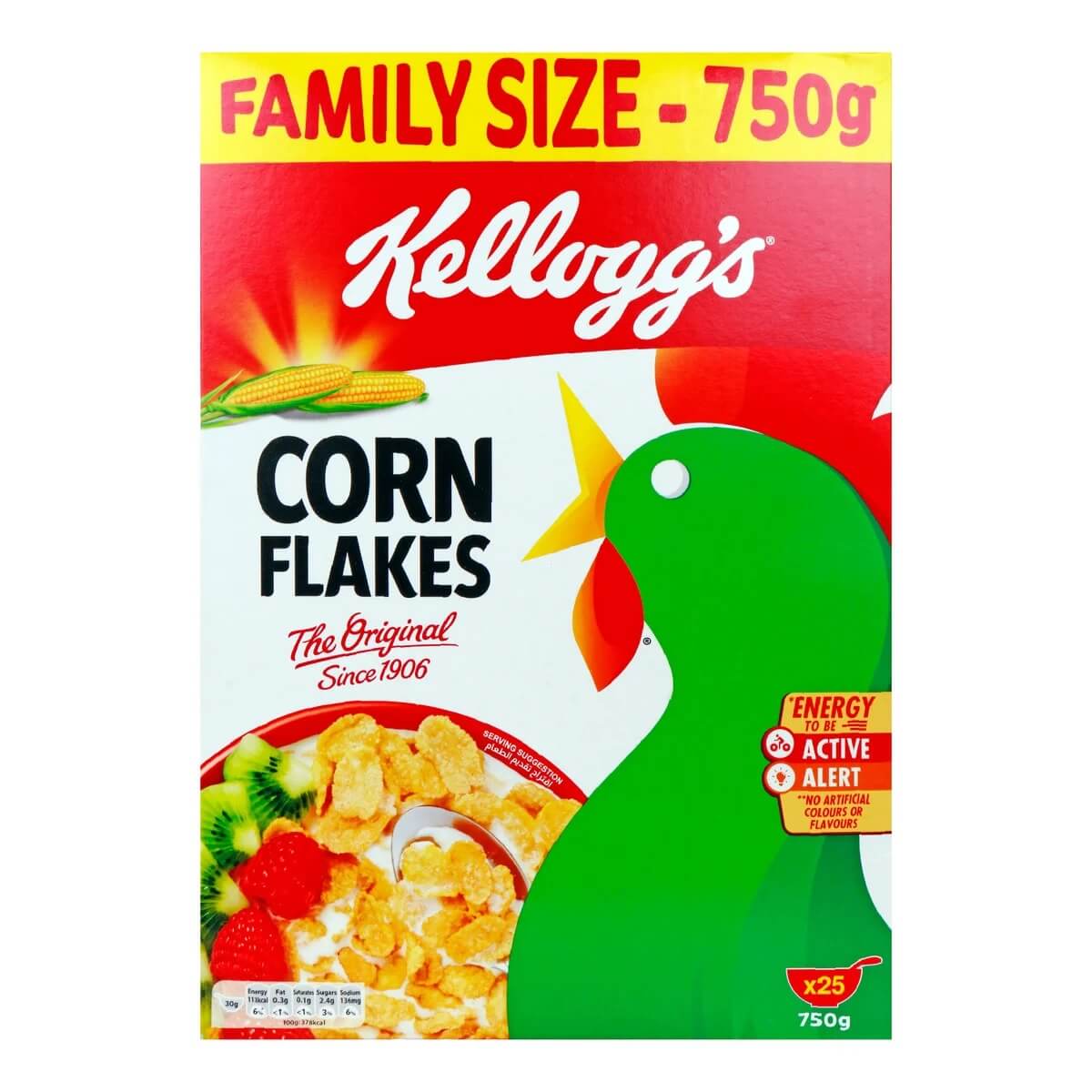 kellogg's corn flakes the original 750g