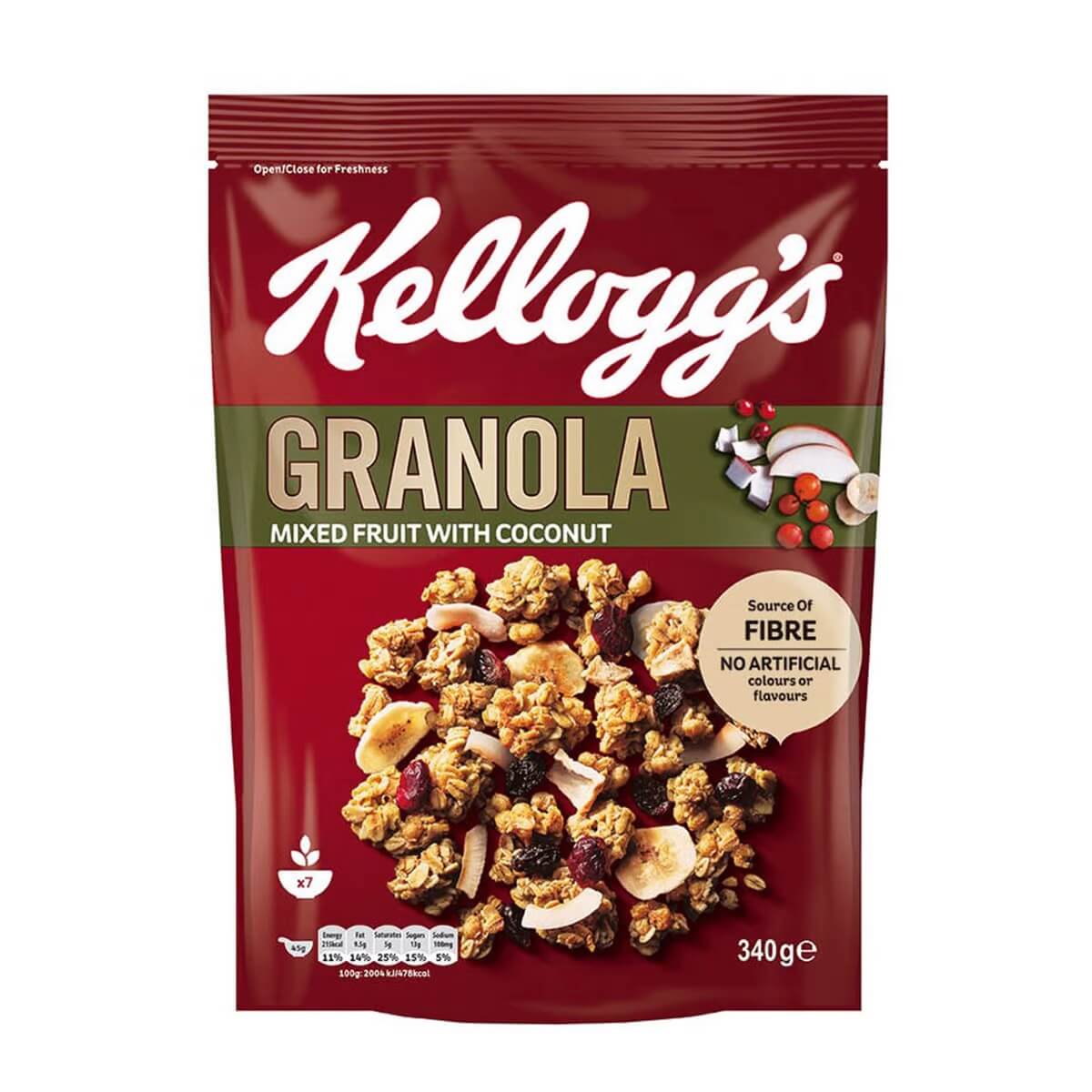 Kellogg_s Granola Mixed Fruit with Coconut 340g