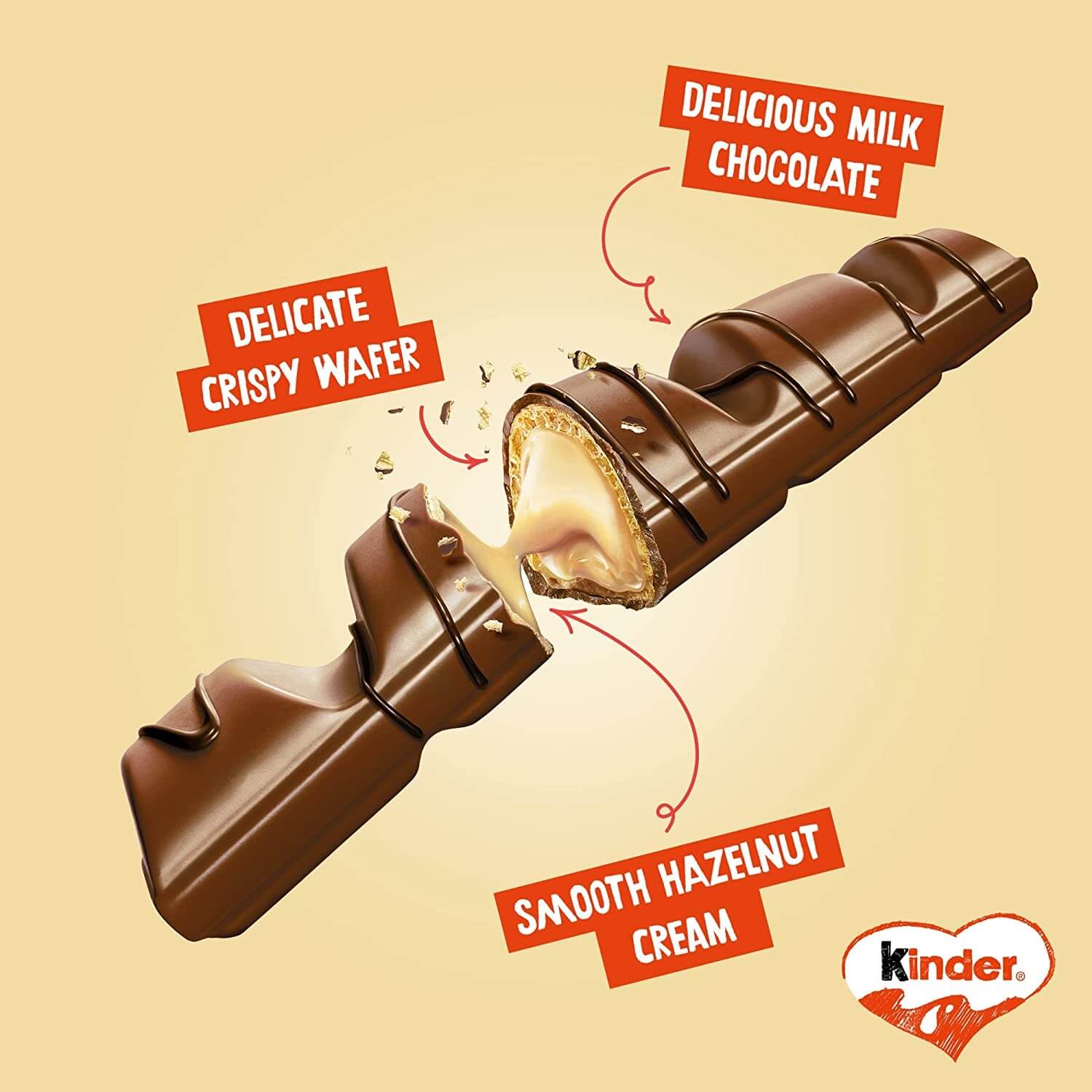 Kinder Bueno 430g Pack of 8+2 Free