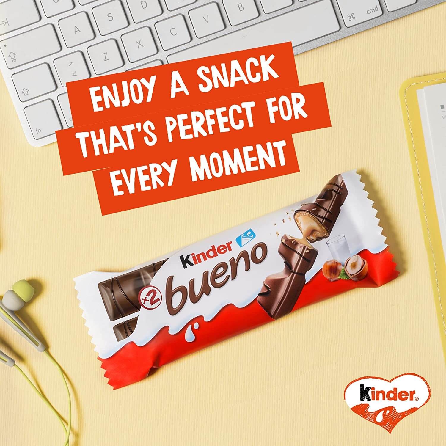 Kinder Bueno 430g Pack of 8+2 Free