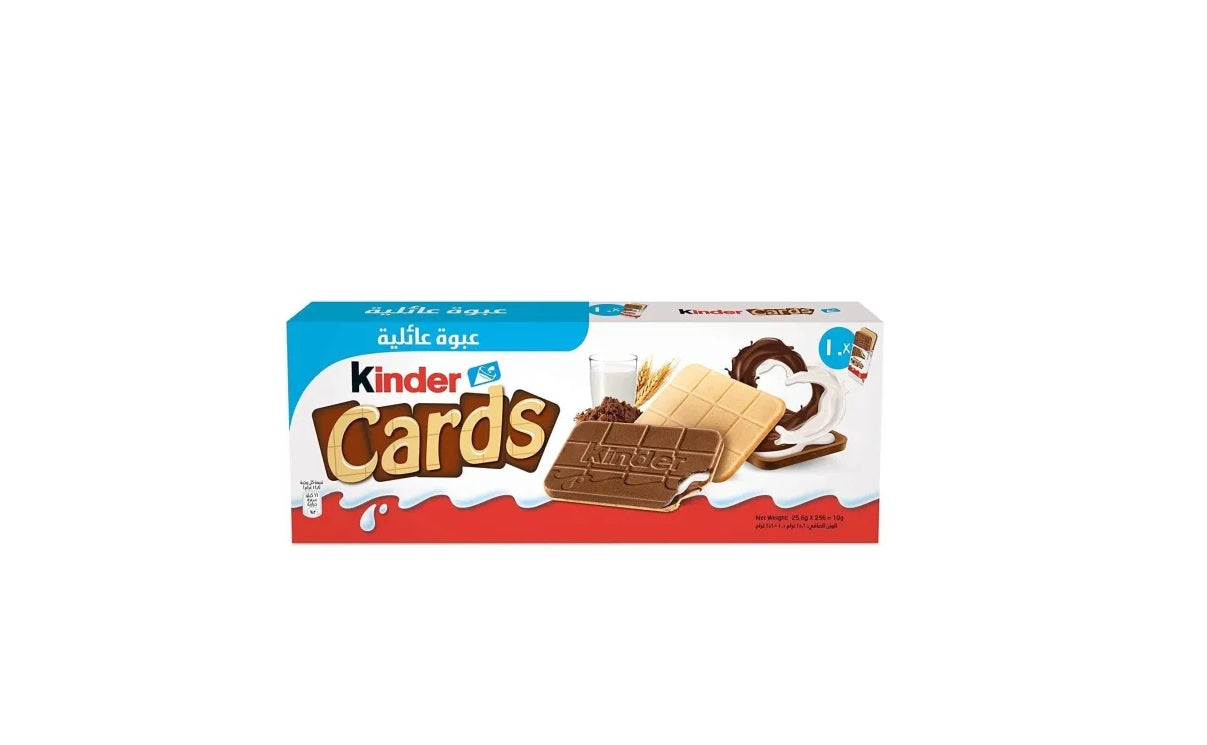 Kinder Cards 256g 10 pieces
