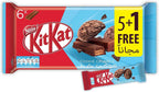 Kitkat 2 Finger Cookie Crumble Chocolate Wafer Bars - 19.5G, 6 Bars