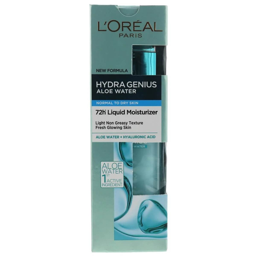 L'Oreal Paris Hydra Genius Aloe Water Normal To Dry Skin 70ml
