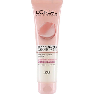 L'Oreal Paris Rare Flowers Cleansing Gel for Dry & Sensitive Skin 150ml