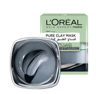 L'Oreal Paris Skin Care Pure Clay Black Mask Detoxifies & Clarifies 50ml