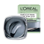 L'Oreal Paris Skin Care Pure Clay Black Mask Detoxifies & Clarifies 50ml