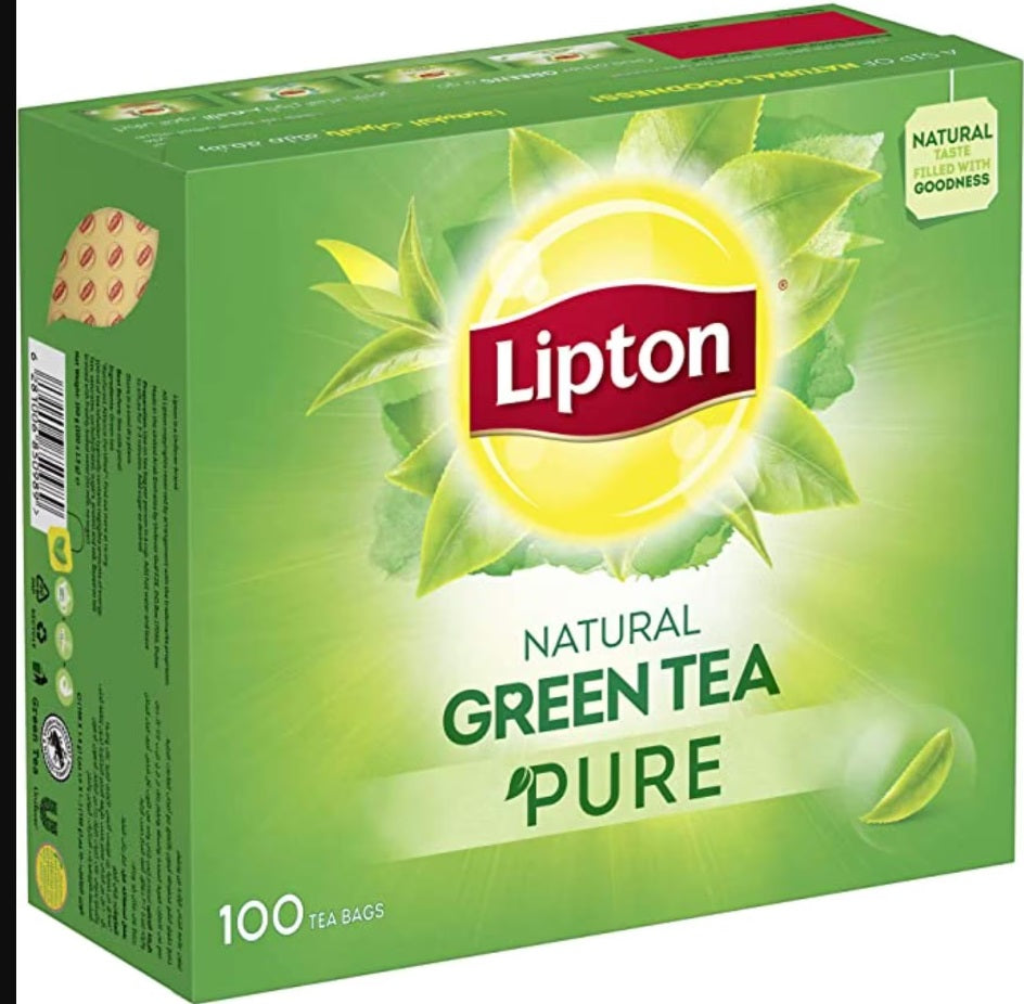 Lipton Green Tea Pure 100 Tea Bags