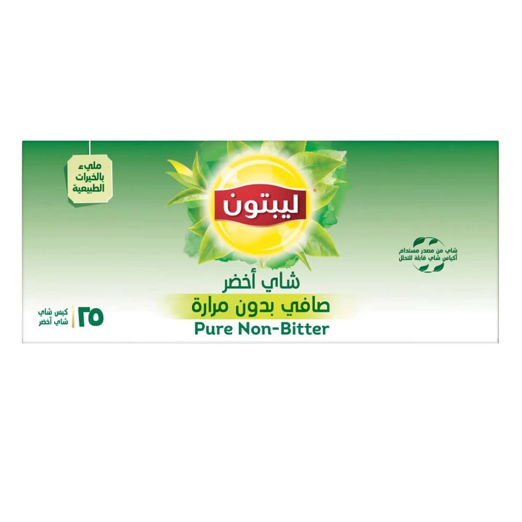 Lipton Green Tea Pure Non Bitter 25 Teabags