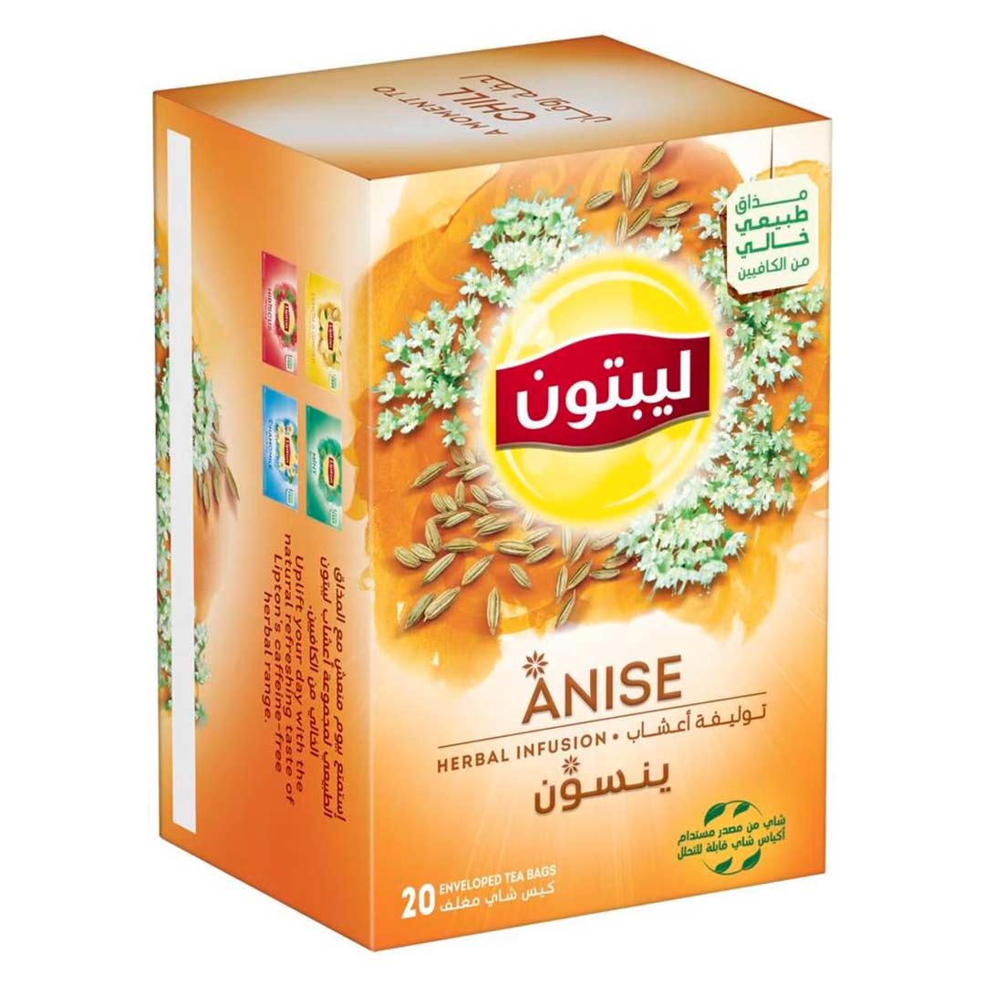 Lipton Herbal Infusion Tea Anise 20 Teabags