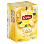 Lipton Herbal Infusion Tea Lemon & Ginger 20 Teabags