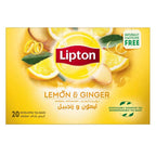 Lipton Herbal Infusion Tea Lemon & Ginger 20 Teabags