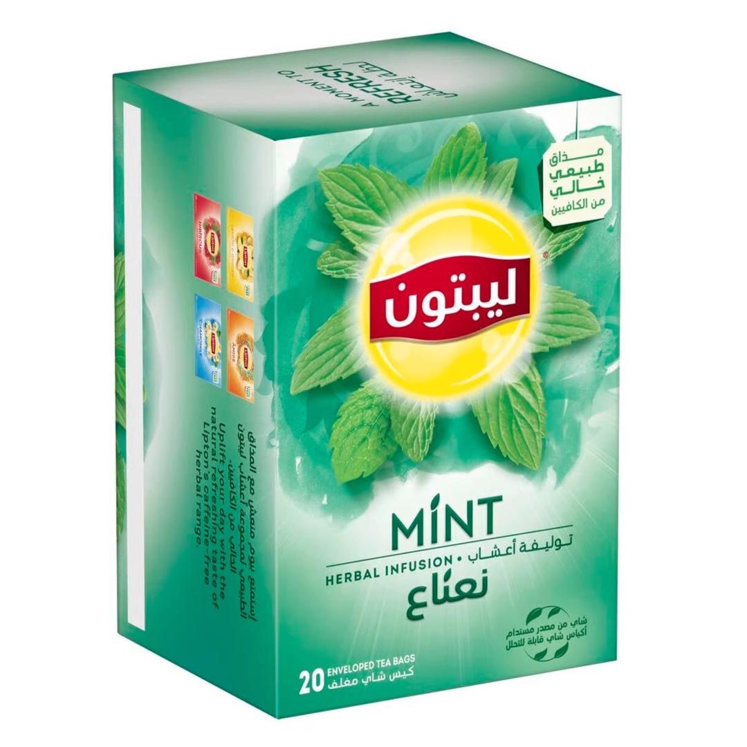 Lipton Herbal Infusion Tea Mint 20 Teabags