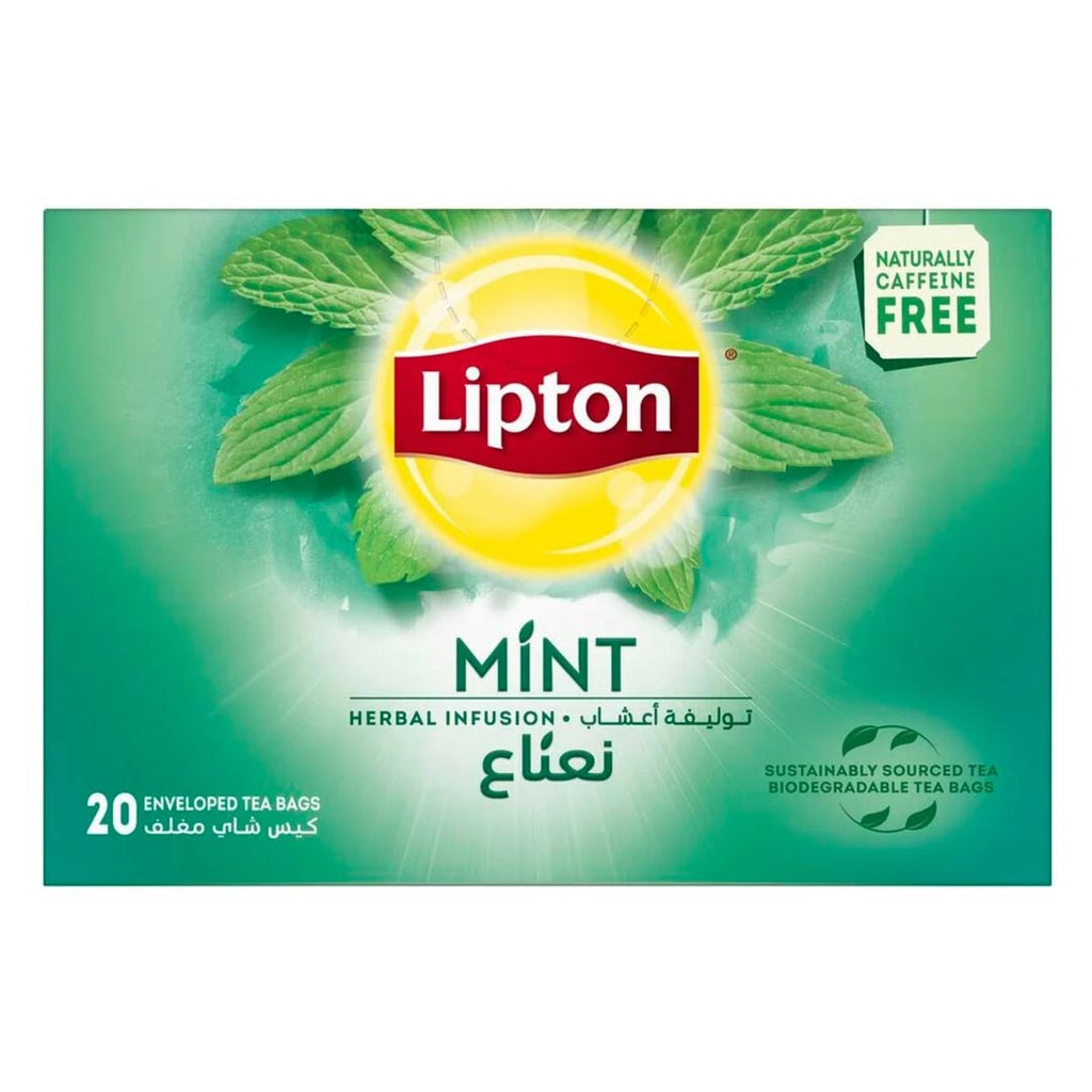 Lipton Herbal Infusion Tea Mint 20 Teabags