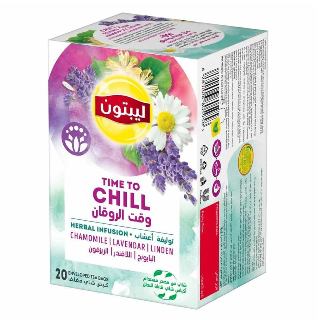 Lipton Time To Chill Herbal Infusion 20 Teabags
