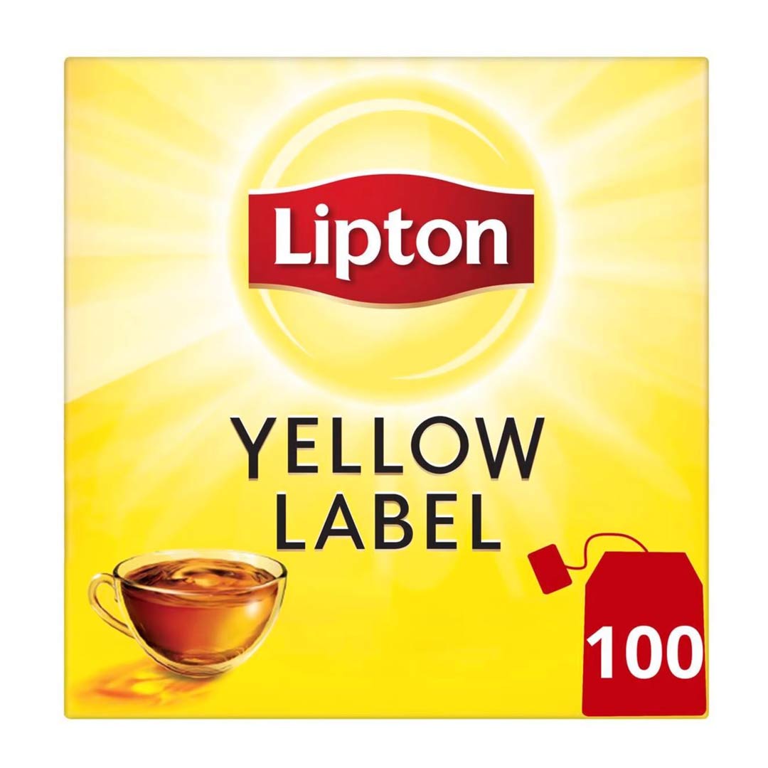 Lipton Yellow Label Black Tea 100 Teabags