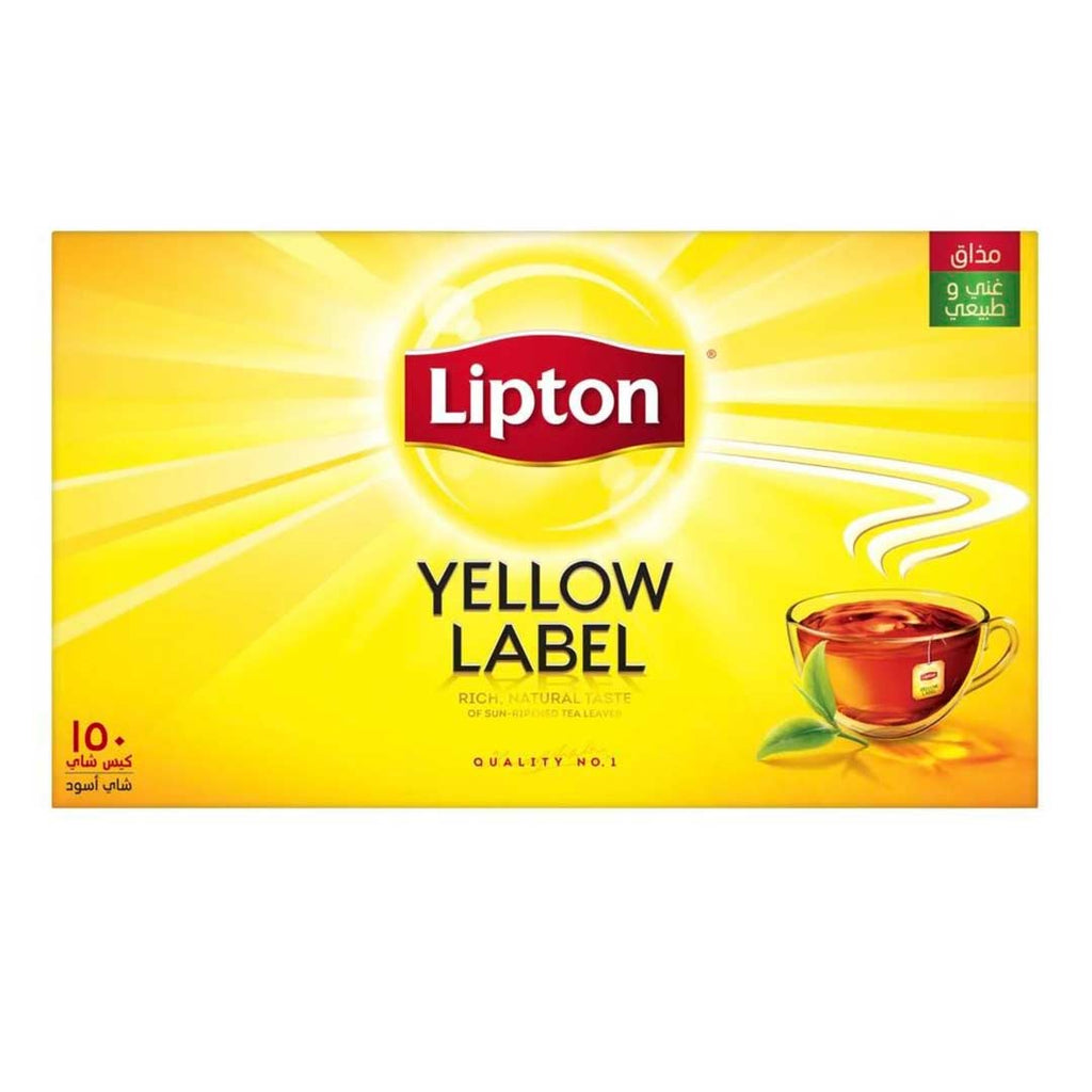 Lipton Yellow Label Black Tea 150 Teabags