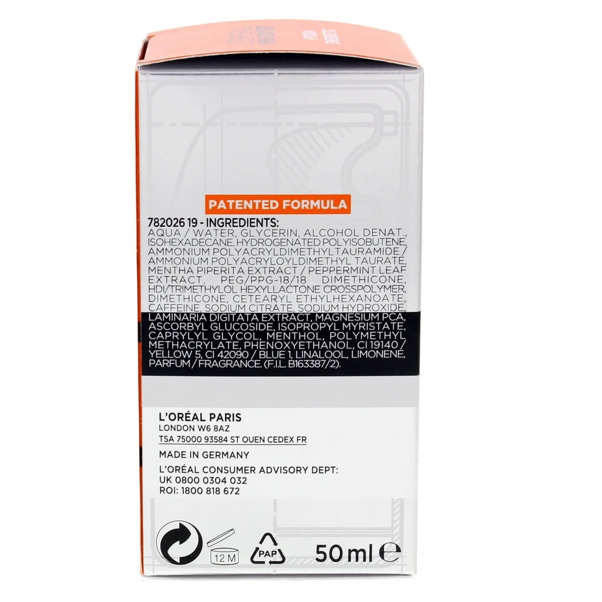 L’Oreal Paris Men Expert Hydra Energetic Moisturizer 50ML