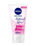 NIVEA Face Scrub Exfoliating, Natural Glow, Carnitin & Vitamin C, 100ml