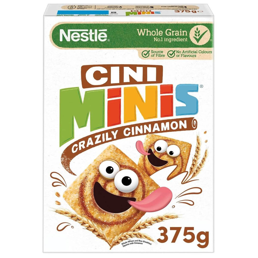 Nestle Cini Minis Cinnamon Breakfast Cereal 375g