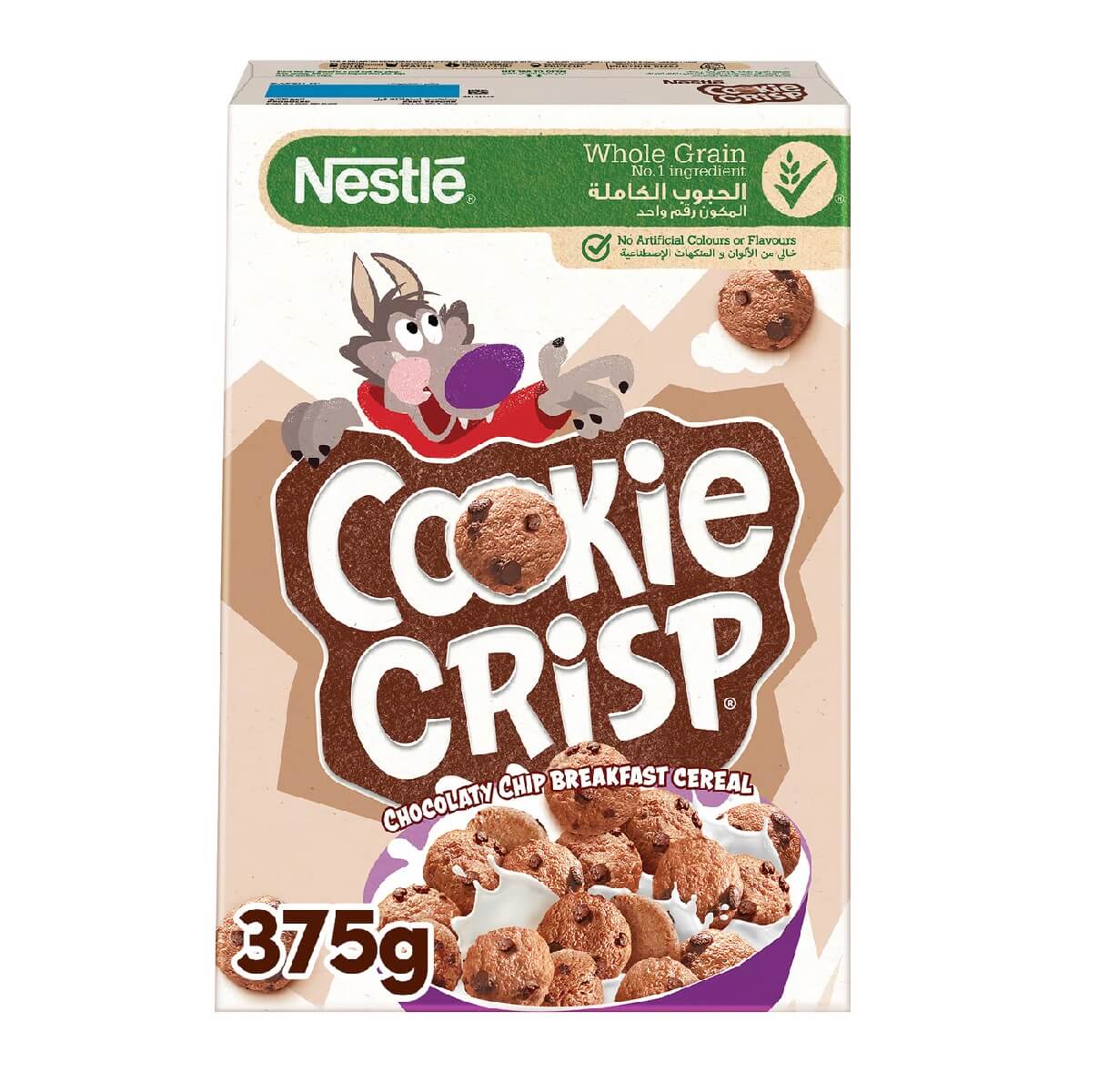 Nestle Cookie Crisp Chocolate Chip Breakfast Cereal 375g