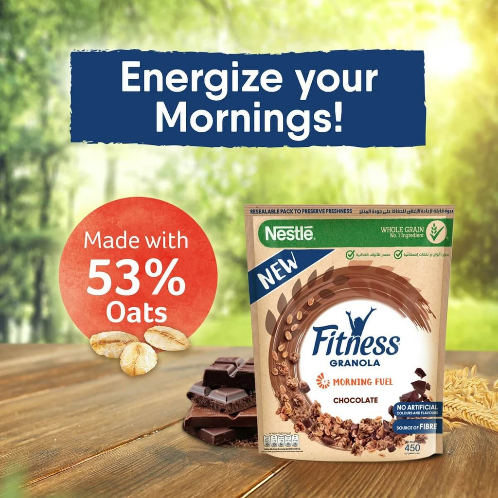 Nestle Fitness Granola Chocolate Cereals 450g