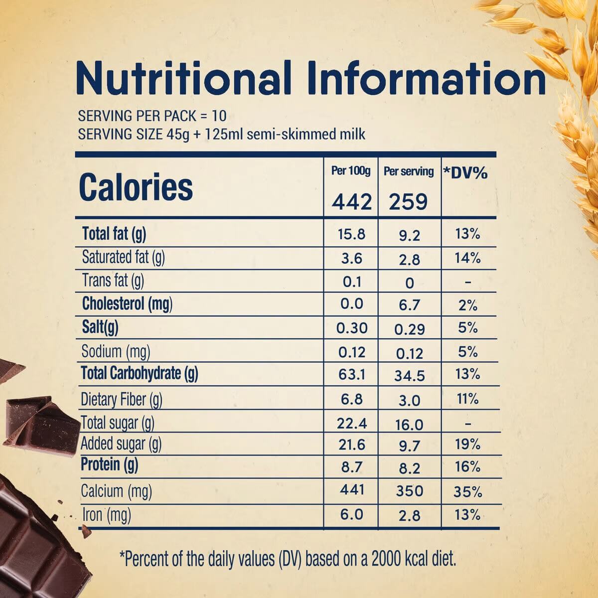 Nestle Fitness Granola Chocolate Cereals 450g