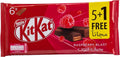 Nestle Kitkat 2 Finger Raspberry Chocolate Wafer 19.5G (Pack Of 5+1)