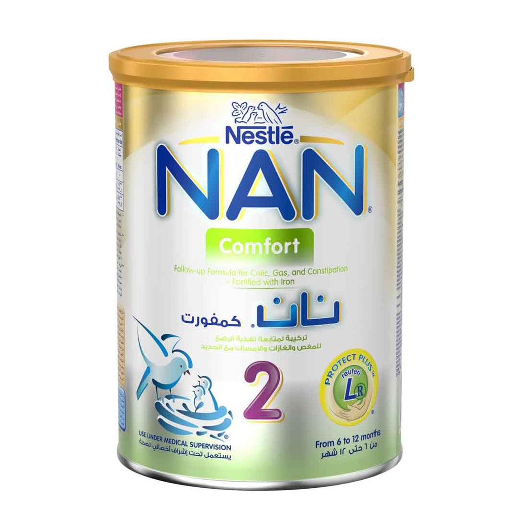 Nestle NAN Comfort 2 Follow Up Formula From 6 to 12 Months 400g.