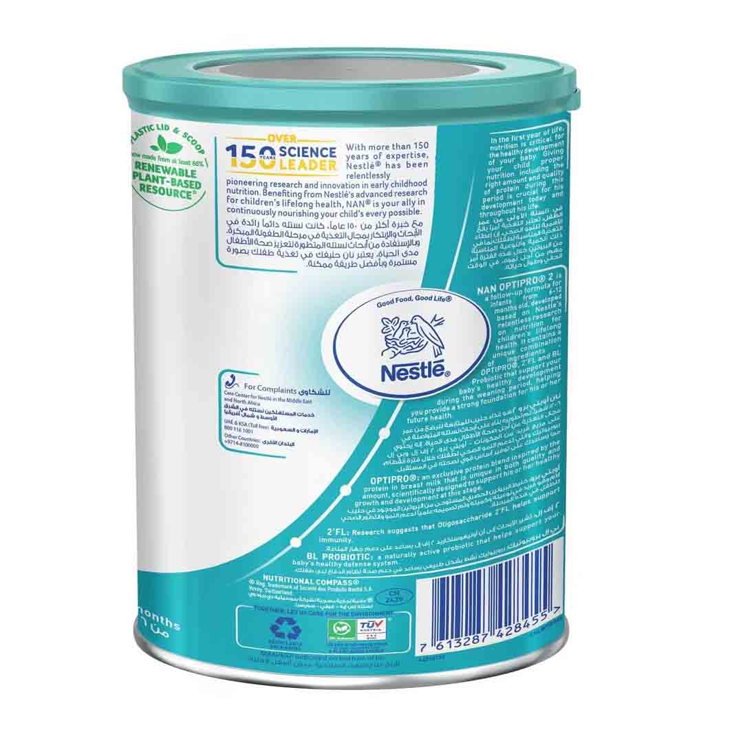 Nestle NAN Optipro Stage 2 Follow Up Formula From 6 to 12 Months 400g