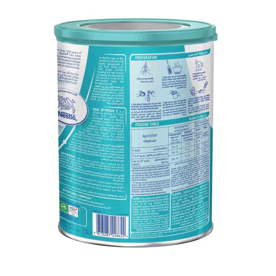 Nestle NAN Optipro Stage 2 Follow Up Formula From 6 to 12 Months 800g