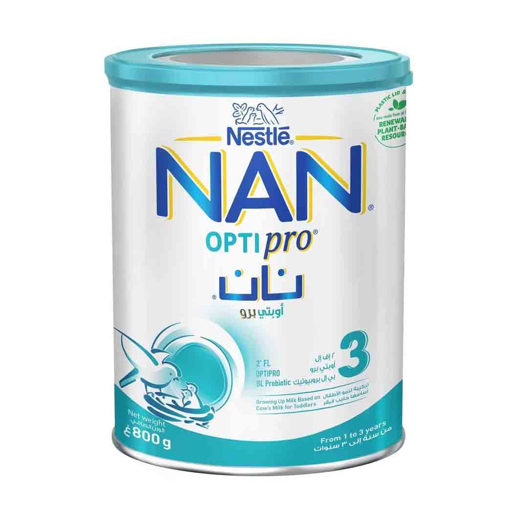 Nestle NAN Optipro Stage 3 Growing Up Formula From 1 to 3 Years 800g