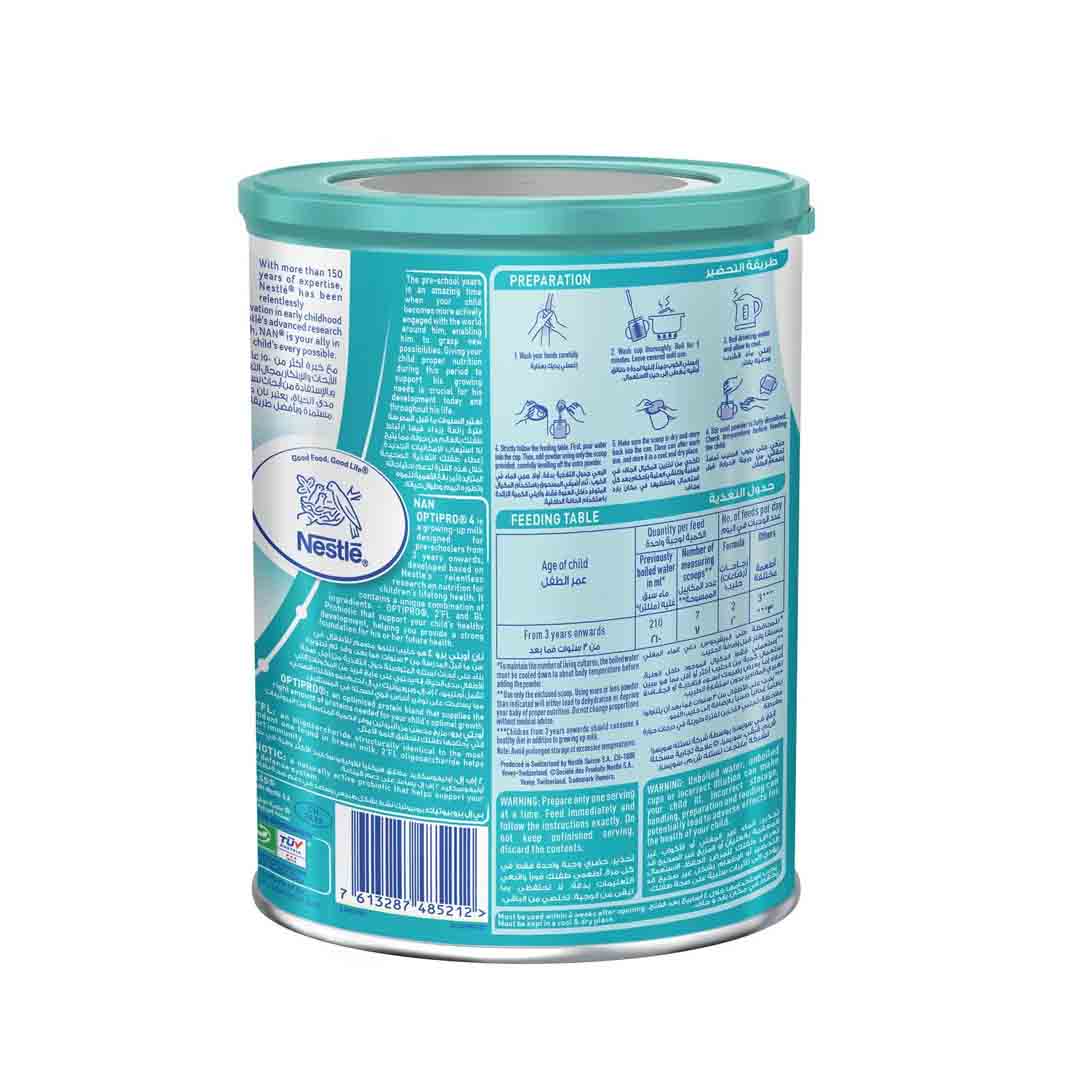 Nestle NAN Optipro Stage 3 Growing Up Formula From 1 to 3 Years 400g