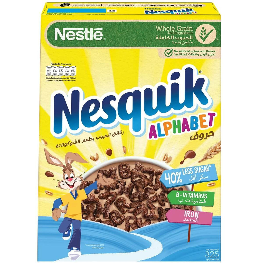 Nestle Nesquik Cereals Alphabet 325gm