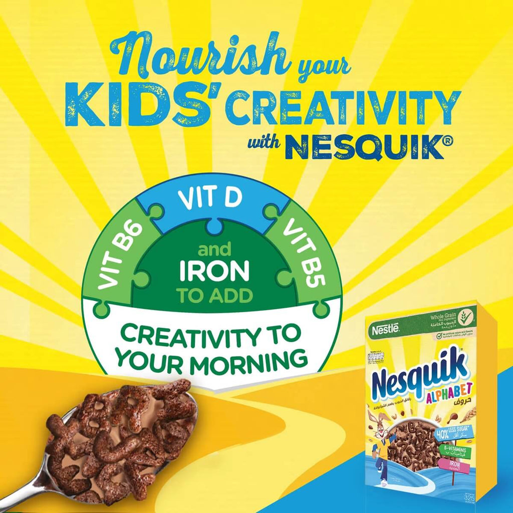 Nestle Nesquik Cereals Alphabet 325gm
