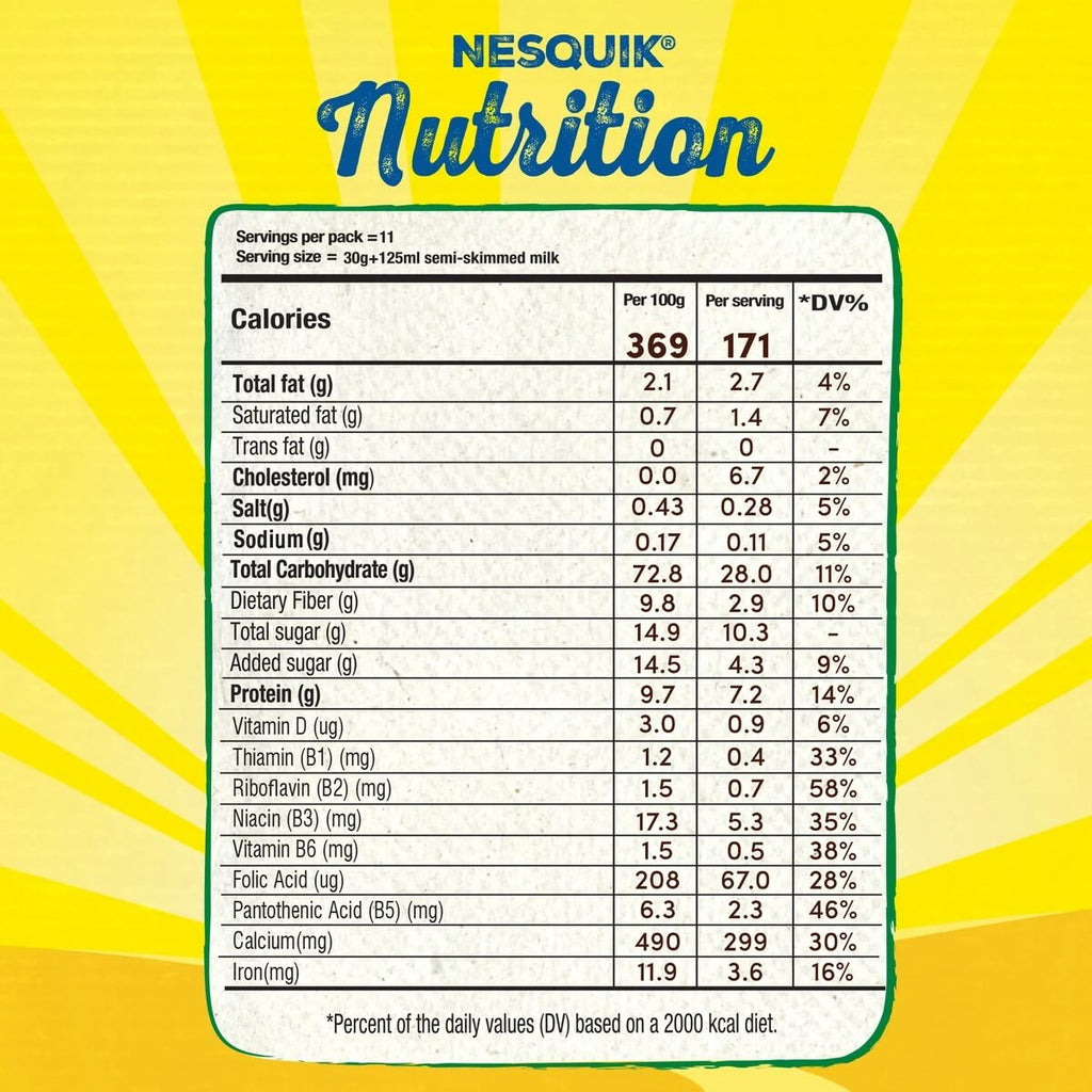 Nestle Nesquik Cereals Alphabet 325gm