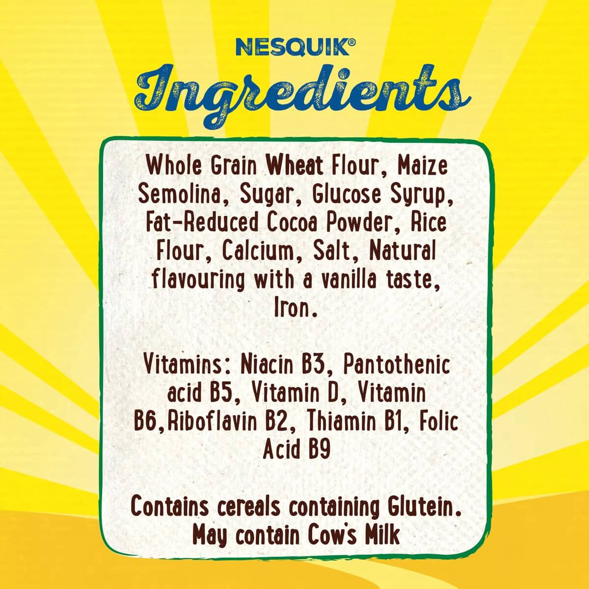 Nestle Nesquik Cereals Alphabet 325gm