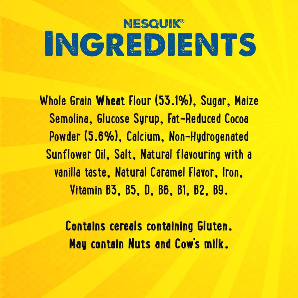 Nestle Nesquik Chocolate Breakfast Cereal 30g