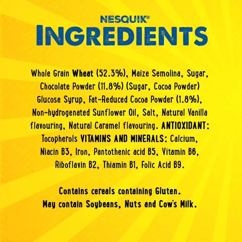 Nestle Nesquik Chocolate Breakfast Cereal 950g