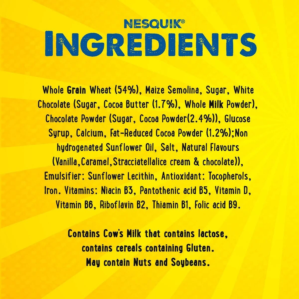 Nestle Nesquik Duo Breakfast Cereal 335g