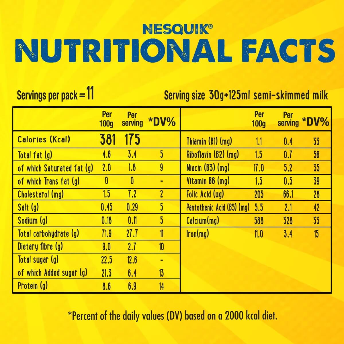 Nestle Nesquik Duo Breakfast Cereal 335g