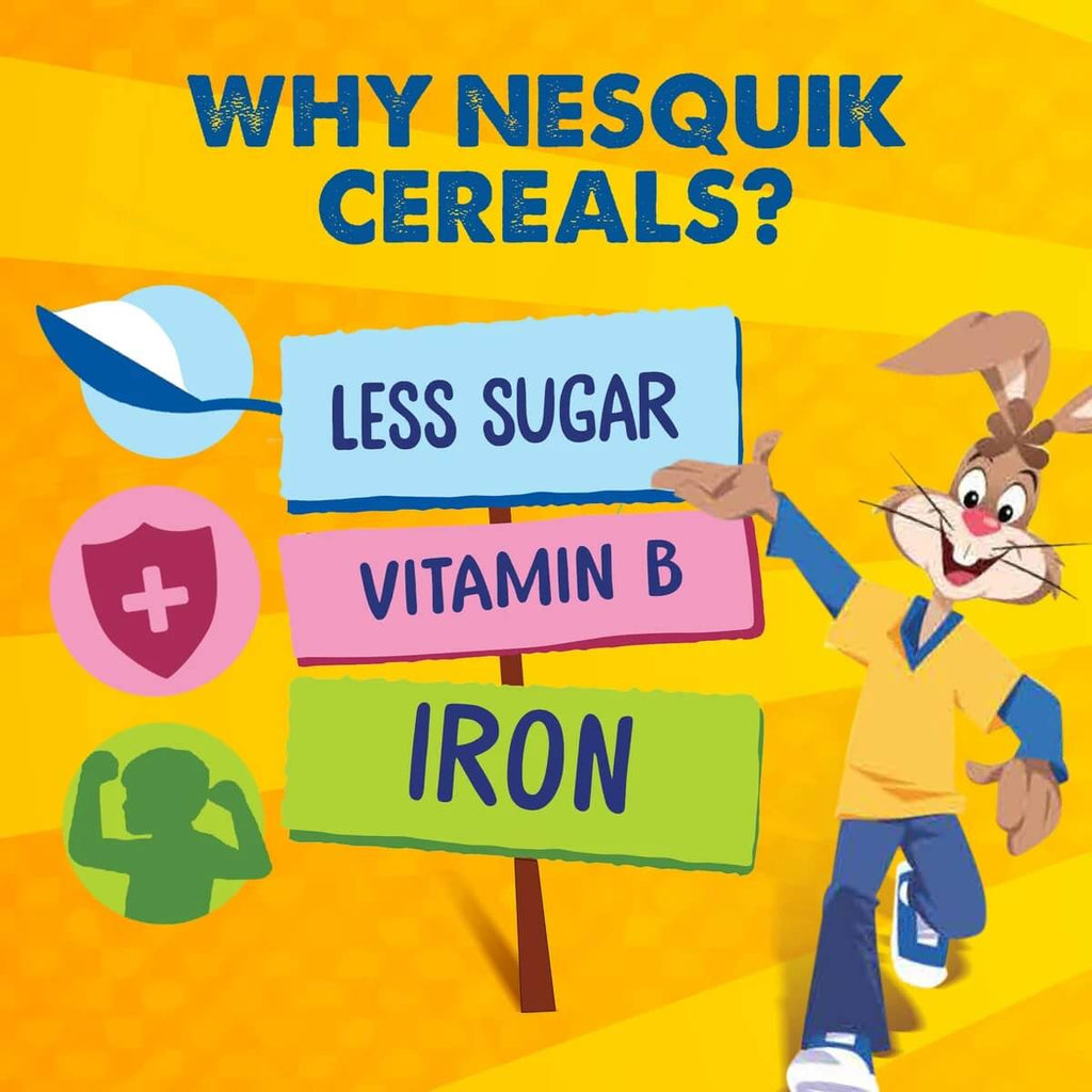 Nestle Nesquik Duo Breakfast Cereal 335g