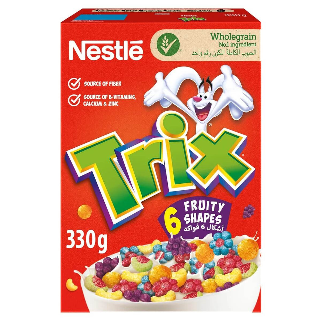 Nestle Trix 6 Fruity Shaped Breakfast Cereal 330g