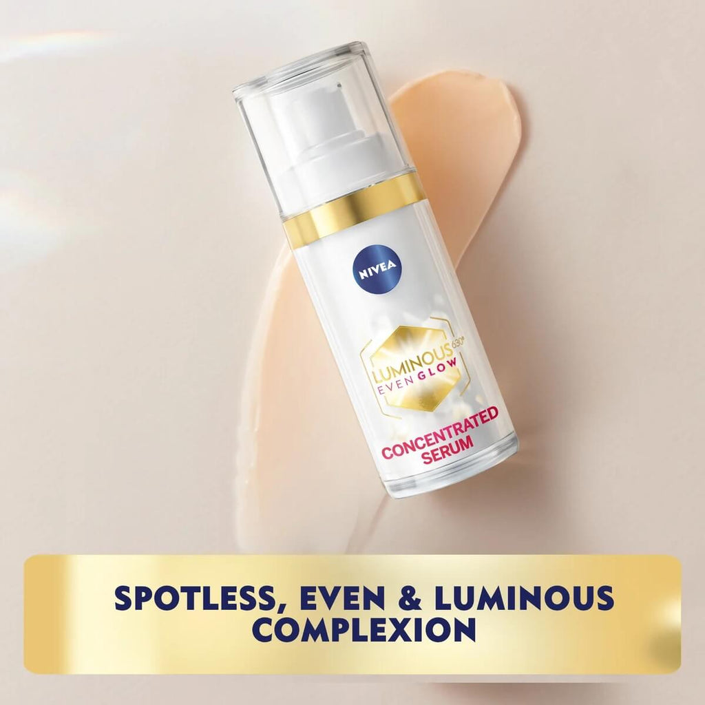 Nivea Luminous 630 Even Glow Concentrated Face Serum 30ml