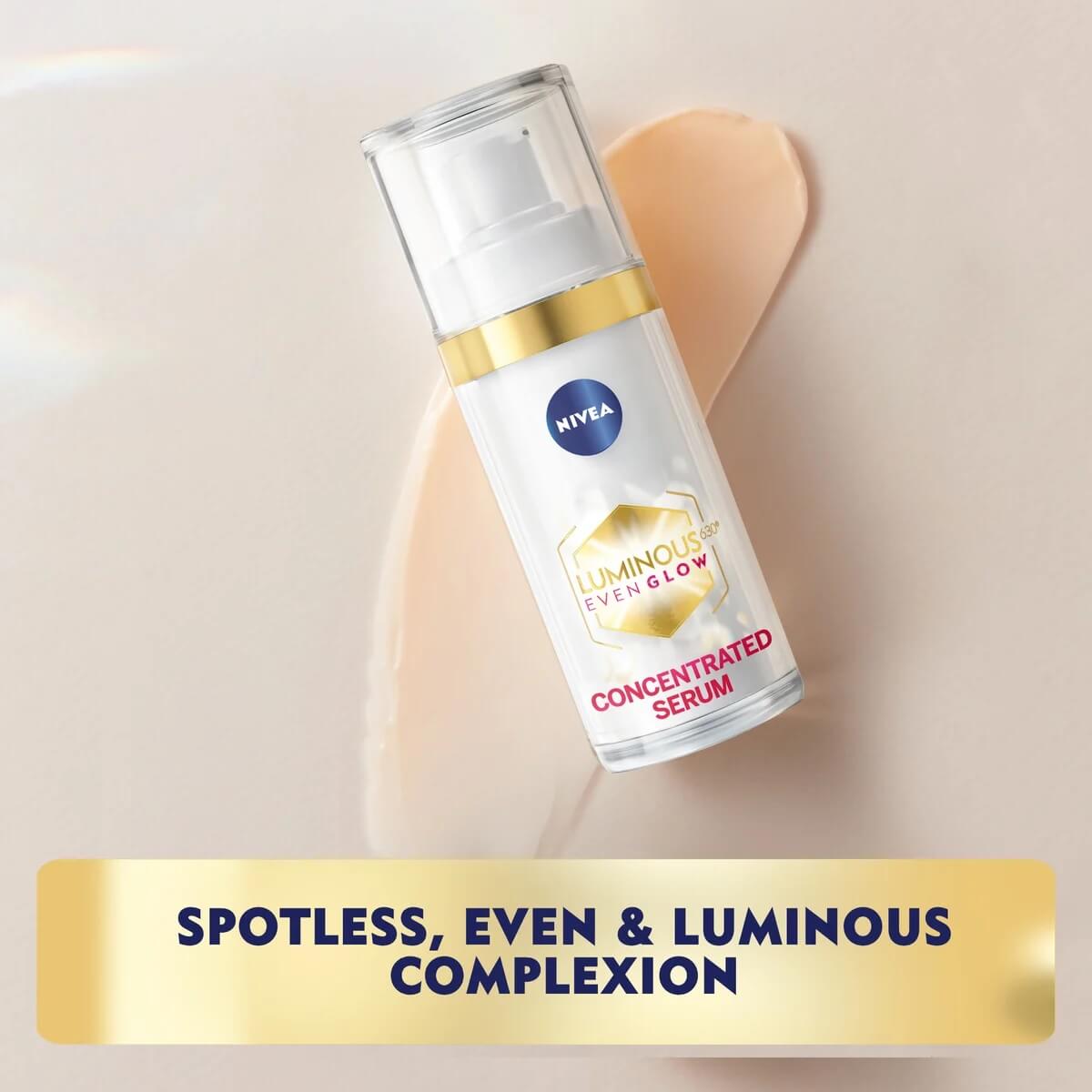 Nivea Luminous 630 Even Glow Concentrated Face Serum 30ml