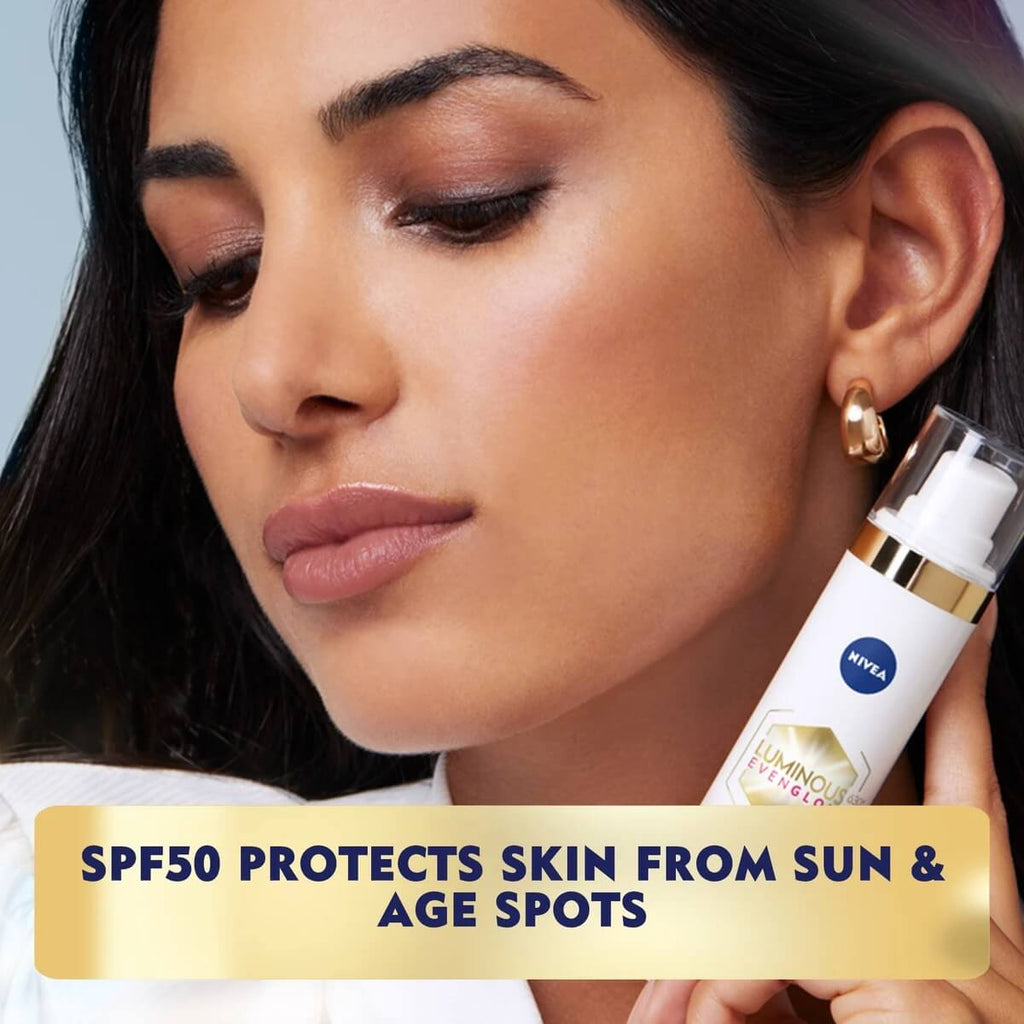 Nivea Luminous 630 Even Glow Face Day Fluid SPF50 40ml