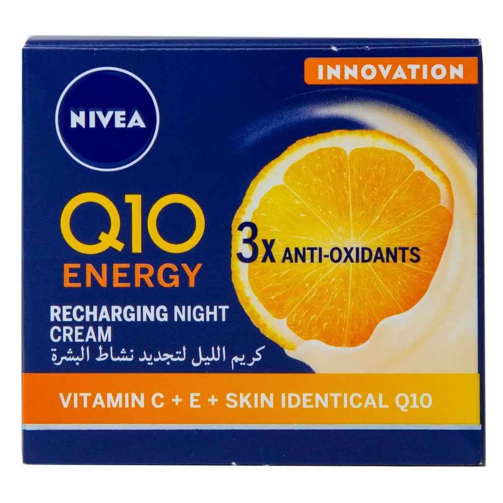 Nivea Q10 Energy Recharging Night Cream 50ml