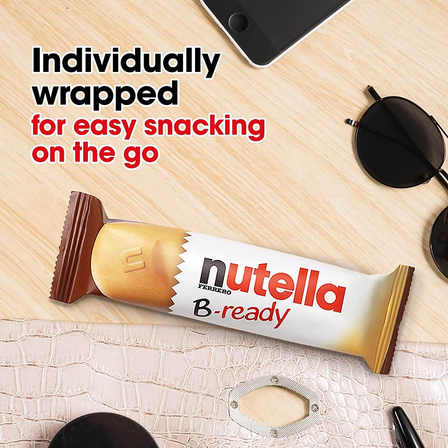 Nutella B-Ready 132g Pack of 6